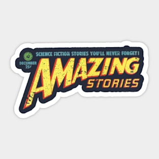 Amazing Stories Sticker